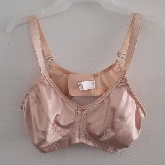 Amoena Rita SB 2004 Wire-Free Bra 40B + MaxTara Silicone Breast Forms Mastectomy - Picture 2 of 12